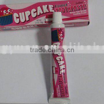 70g strawberries cupcake toothpaste