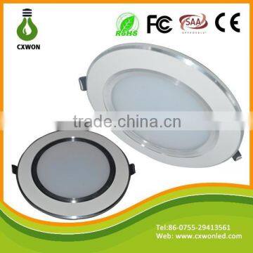 High performance newest 12w led ceiling light 150mm cut out rohs ce saa led downlight in factory price