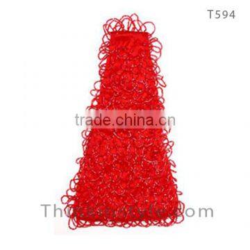 Handmade beaded wrist bag T594