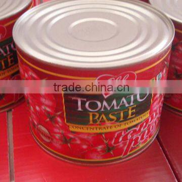 Hot Sale for tomato paste 2200g,28-30% concentration