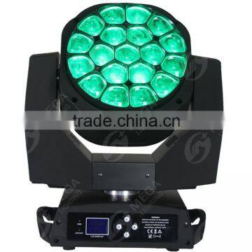 New Design Big Bee Eye 19x15w 4in1 Rgbw Led Beam Moving Head Lighting photo-4