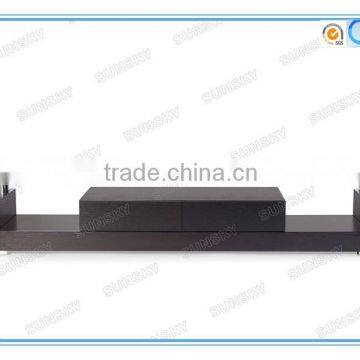 wooden dark TV Stand withsoft close drawers 2012N1