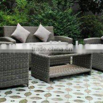Hotel/Garden/Outdoor wicker/rattan sofa sets will pillows
