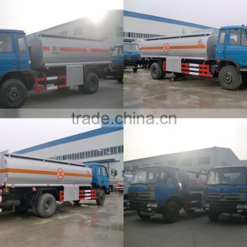 15000 liter oil tank truck, 15000 liter fuel tank truck, 15 m3 refueling tank truck.