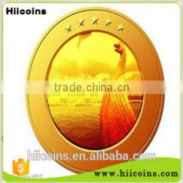 Factory production of restoring ancient antiqu COIN custom gold plated coins