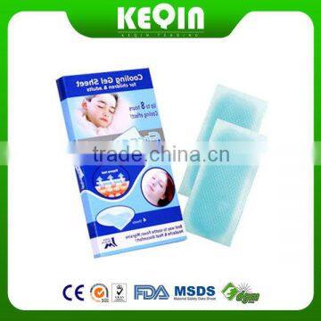 Fever patch,fever cooling patch,gel pad sheets CE certificate