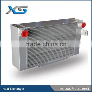 20 ton TEREX excavator aluminum tube fin heat exchanger oil cooler