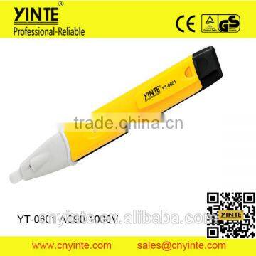 Non-Contact Voltage Alert Pen 90-1000V AC LED Light Pocket Detector Tester YT-0601