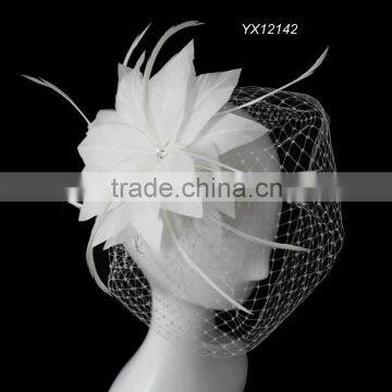 Birdal hair flower,birdcage fascinator