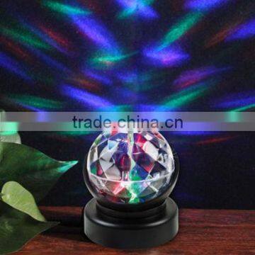 hot selling 3 inch color changing kaleidoscope disco lamp 6304N