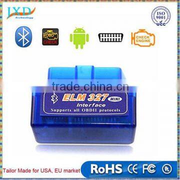 Bluetooth ELM 327 Version 2.1 OBD2 / OBDII for Android Torque Code Scanner Tool Car Auto Diagnostic Interface