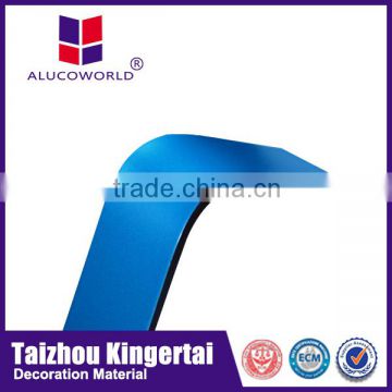 Alucoworld jinhu aluminum composite plastic wall cladding price list