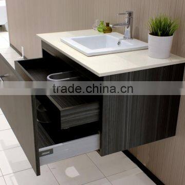 Hanging mdf modern bathroom cabinet