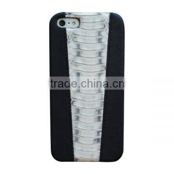 Real leather cover decorative case for ip5s