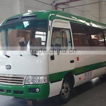 7.5m 26 Seats Coaster Type Mini Bus With Cummings Engine HM6700 photo-2