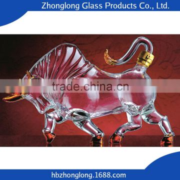 New Design Good Quality High Borosilicate Wine Bottle Factory