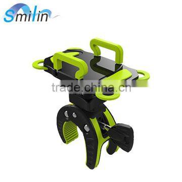 Bike Mount Bicycle Holder Universal Cradle Clamp with rubber strap for iOS Android Smartphone GPS other Devices
