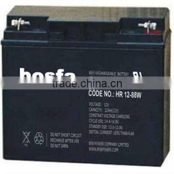 rechargeable battery cell 12v21ah high rate power supply battery