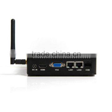 Low Price X29-J1900 Celeron Quad Core Thin Mini Itx Fanless i3 Fanless Desktop PC Support MIC 2G RAM 500G HDD
