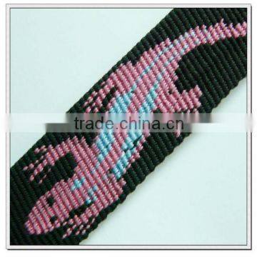 25mm colored patterned animal poly straps,reinforced nylon strap