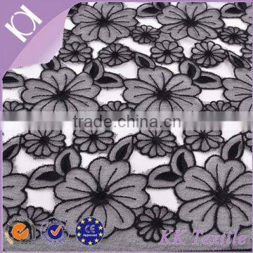 2014 new fashional 100% polyester organza fabric dye fabric