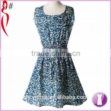 Custom Print Skater Dress for Summer photo-2