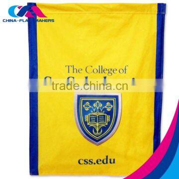 custom design diy festival fabric promotion flag banner