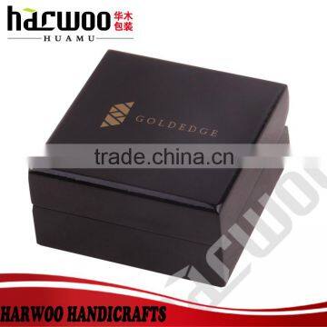 Fancy wooden cufflink jewelry box for sales