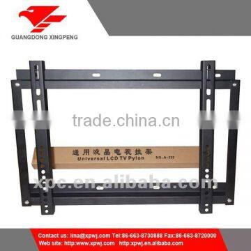 LCD TV Stainless Steel Celling Wall Mount Bracket Titing 0 Degree