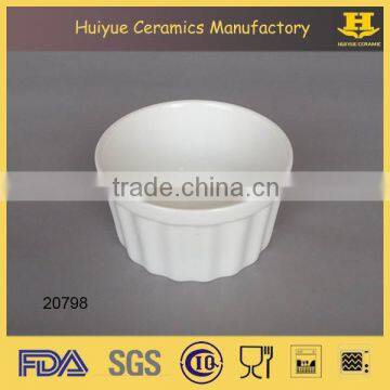 Cake ramekin, ceramic cake mould for tiramisu, cake cup