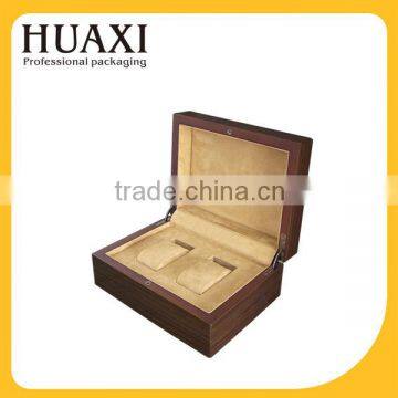 Custom Made Wooden Watchbox Couple Watch Gift Box Supplier's Choice photo-3