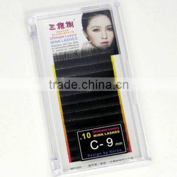 Hot Selling 0.10mm Tencel Beauty Individual Faux Mink Eyelash Extension photo-3