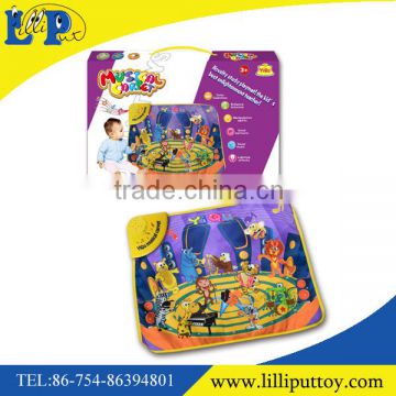 Funny baby electronic musical playmat