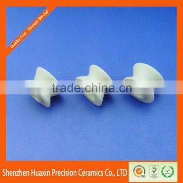 95% High alumina industrial textile ceramic parts with glazed and high quality