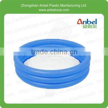 New 60" 3-Ring Pool Inflatable Kids Plastic Swimming Bathtub Paddling Ball Pool,Red And Blue photo-3