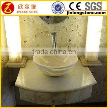 Jade onyx stone sink and basin for bathroom