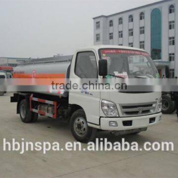 NEW made in china 5000L foton oil truck capacity for sale