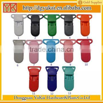 Yukai Colored Plastic Pacifier Clips for Baby Feeding Plastic Clips for Webbing photo-4