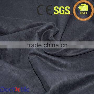 100% Polyester 230T 150D Suede Upholstery Fabric Car Seats