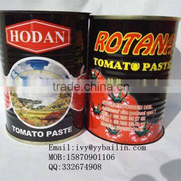 Hot sell canned tomato paste,tomato ketchup sale to Mauritania market