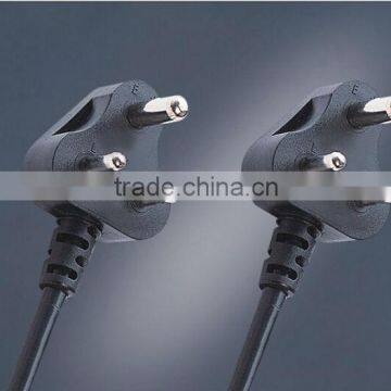 16A 250V power cord SABS 3-Pin N/R plug