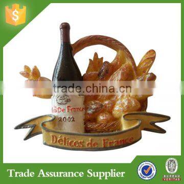 OEM Acceptable For Souvenir Resin 3D Food Shaped Fridge Magnets