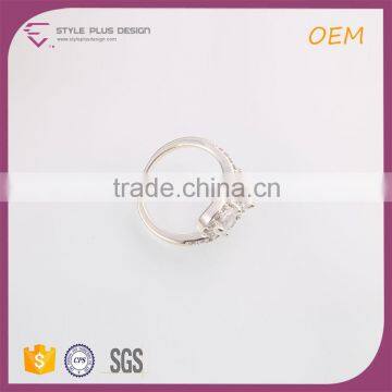 R63501S01 Best Selling New Design Ladies Finger Ring Lucky Stone Finger Ring For Women photo-2