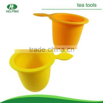 Hot sale silicone tea strainer/tea infuser/tea bag