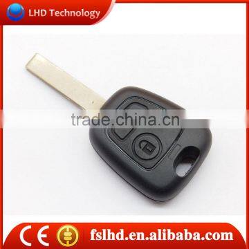 Hot Sale Peugeot 3008 2 buttons car key fob for 206 peugeot