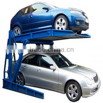 Double Parking Car Lift 2 Post Tilting Car Lift