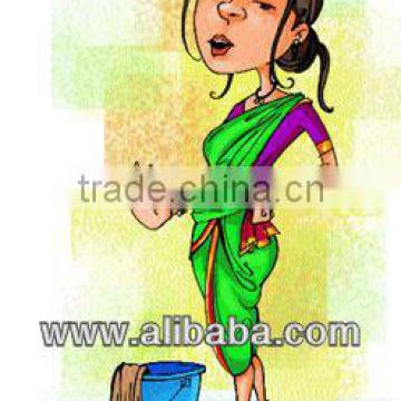 House Maid Servent From Bangladesh