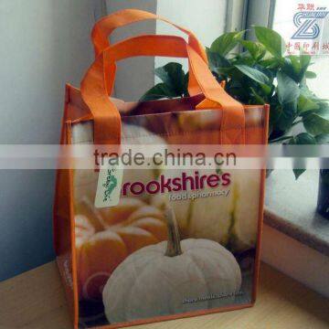 2015 fashion nonwoven advertisement shopping bag