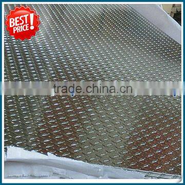 ASTM Standard 1050 1060 H24 embossed aluminum plate