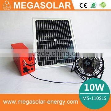 2016 10w Led Solar Light Kits for Home and Camping Lighting